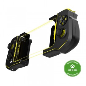 Turtle Beach Atom Mobile Gaming Controller Designed for Xbox & Android 8.0+ Devices with Bluetooth – Black/Yellow