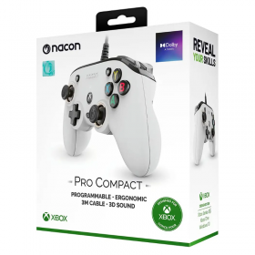 NACON Official Pro Compact Controller White