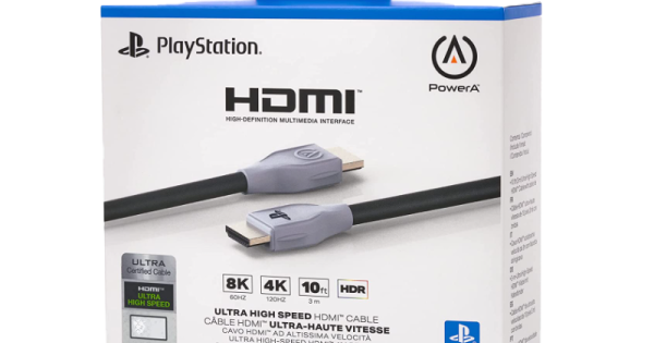 PowerA Ultra High Speed HDMI Cable for PlayStation 5, cable, HDMI 2.1