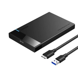 UGREEN 2.5" Hard Drive Enclosure USB 3.0 to SATA III for 2.5 Inch SSD & HDD 9.5mm 7mm External Hard Drive Enclosure Support Max 6TB with UASP Compatible with WD Seagate Toshiba Samsung Hitachi - Black UGREEN 2.5" Hard Drive Enclosure USB 3.0 to SATA III for 2.5 Inch SSD & HDD 9.5mm 7mm External Hard Drive Enclosure Support Max 6TB with UASP Compatible with WD Seagate Toshiba Samsung Hitachi - Black