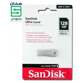 SanDisk 128GB Ultra Luxe Gen 1 SDCZ74-128G-G46 USB 3.1 Flash Drive