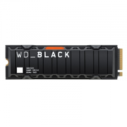 Western Digital WD_BLACK 1TB SN850X NVMe Internal Gaming SSD Solid State Drive with Heatsink - Works with Playstation 5, Gen4 PCIe, M.2 2280, Up to 7,300 MB/s - WDS100T2XHE