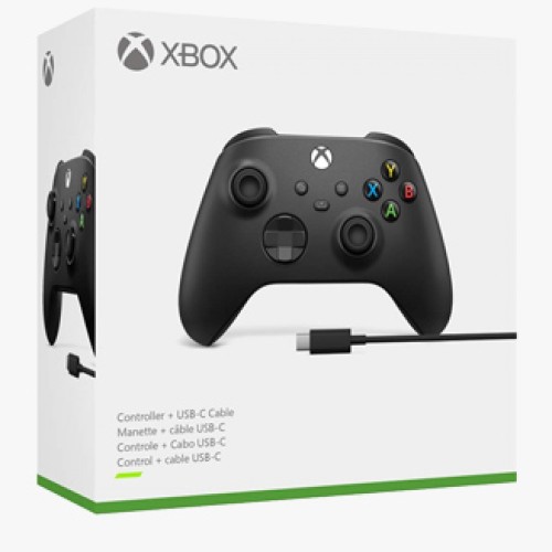 XBOX Series X Controller - Black +  USB - C  Cable (Open Sealed)