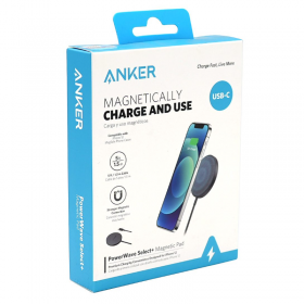 ANKER MAGNETIC WIRELESS CHARGING PAD WITH SLEEK DESIGN