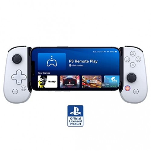 Backbone One Mobile Gaming Controller for iPhone [PlayStation Edition] - Enhance Your Gaming Experience on iPhone - Play PlayStation, Play XBOX, Steam, Fortnite, Call of Duty: Mobile & More (Used)