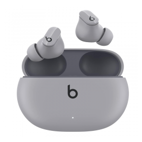 beats Studio Buds True Wireless Noise Cancelling Earphones - Active Noise Cancelling, Sweat Resistant Earbuds Compatible with Apple & Android Class 1 Bluetooth, Built in Microphone - Moon Grey