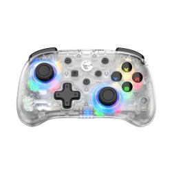 GameSir T4 mini Gaming Controller for Windows PC/ Android/iOS/ Switch , PC Game Controller with Dual-Vibration, USB Bluetooth Gamepad Joystick for Apple Arcade MFi Games, HID-Support Games - White Brand: GameSir GameSir T4 mini Gaming Controller for Windows PC/ Android/iOS/ Switch , PC Game Controller with Dual-Vibration, USB Bluetooth Gamepad Joystick for Apple Arcade MFi Games, HID-Support Games - White Brand: GameSir