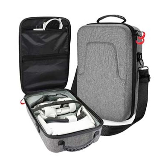 ProCase Hard Travel Case for Oculus Quest 2/Oculus Quest VR Gaming Headset and Controllers Accessories Shockproof EVA Hard Shell Carrying Case Storage Bag –Grey ProCase Hard Travel Case for Oculus Quest 2/Oculus Quest VR Gaming Headset and Controllers Accessories Shockproof EVA Hard Shell Carrying Case Storage Bag –Grey