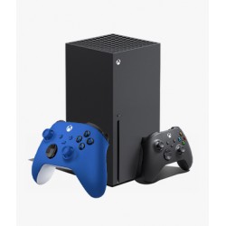 XBOX Series X - Black With Wireless Blue Controller