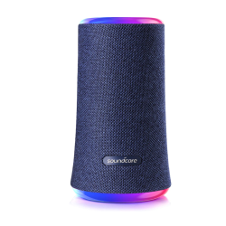 Anker Soundcore Flare 2 Bluetooth Speaker with IPX7 Waterproof Protection and 360° Sound for Backyard and Beach Party, 20W Wireless Speaker with PartyCast, EQ Adjustment, and 12-Hour Playtime - Blue Anker Soundcore Flare 2 Bluetooth Speaker with IPX7 Waterproof Protection and 360° Sound for Backyard and Beach Party, 20W Wireless Speaker with PartyCast, EQ Adjustment, and 12-Hour Playtime - Blue