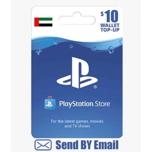 PSN UAE 10 $ -  (Digital code)