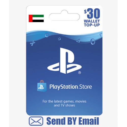 PSN UAE 30 $ -  (Digital code)