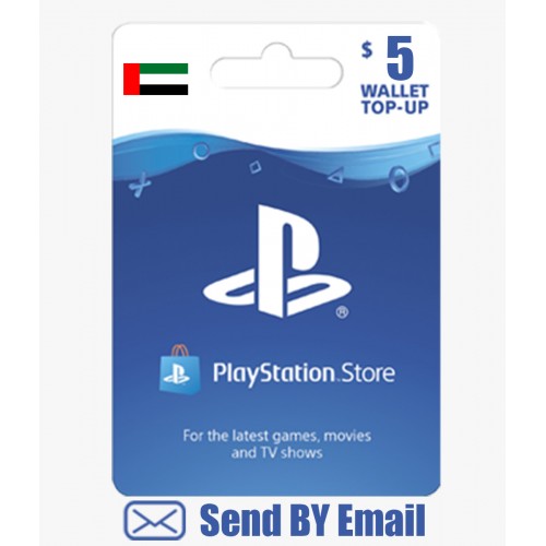 PSN UAE 5$ -  (Digital code)