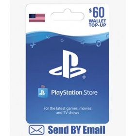 PSN USA 60 $ -  (Digital code)