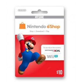 Nintendo eShop $10 Code (USA)