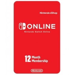 Nintendo Switch Online 12-Month Membership