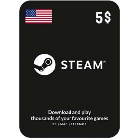 Steam 5$ Gift Card (USA)
