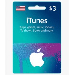 App Store & iTunes Code $3 (USA)