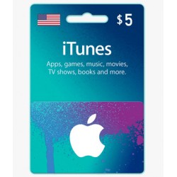 App Store & iTunes Code $5 (USA)