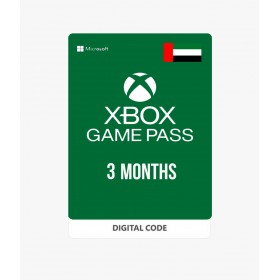 Xbox Game Pass 3 Month UAE Digital Code