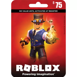 Roblox Gift Card USA Store USD 75 Roblox Gift Card USA Store USD 75