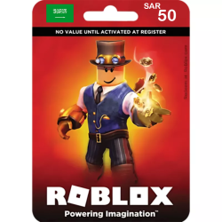 Roblox Gift Card KSA Store SAR 50 Roblox Gift Card KSA Store SAR 50