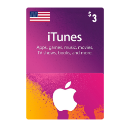 Apple Gift Card USA Store USD 3 Apple Gift Card USA Store USD 3