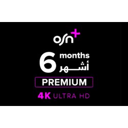 OSN+ Premium Plan Subscription UAE Store 6 Months OSN+ Premium Plan Subscription UAE Store 6 Months