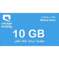 Mobily Data 10G Subscription KSA Store 3 Month