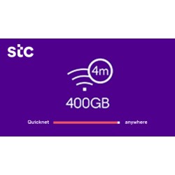 QuickNet Data 400 GB Subscription KSA Store 4 Months QuickNet Data 400 GB Subscription KSA Store 4 Months