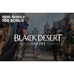 Black Desert Online Gift Card Acoin 1000 (+100 Bonus) Black Desert Online Gift Card Acoin 1000 (+100 Bonus)