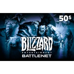 Blizzard Gift Card USA Store USD 50