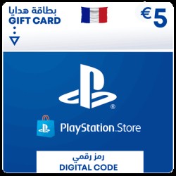 PlayStation Network Gift Card 5€  - PSN France