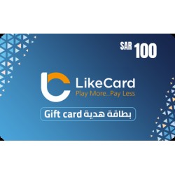 LikeCard Gift Card KSA Store SAR 100 LikeCard Gift Card KSA Store SAR 100