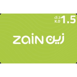 Zain Recharge Card Kuwait Store KWD 1.5 Zain Recharge Card Kuwait Store KWD 1.5