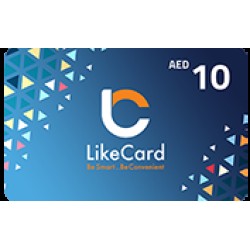 LikeCard Gift Card UAE Store AED 10 LikeCard Gift Card UAE Store AED 10
