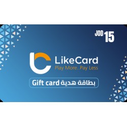 LikeCard Gift Card Jordan Store JOD 15