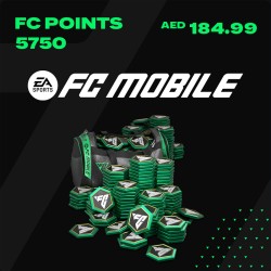 FC Mobile Points Gift Card UAE Store (5750) FC Mobile Points Gift Card UAE Store (5750)