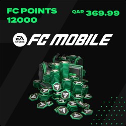 FC Mobile Points Gift Card Qatar Store (12000) FC Mobile Points Gift Card Qatar Store (12000)