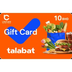 Talabat Gift Card Bahrain Store BHD 10 Talabat Gift Card Bahrain Store BHD 10