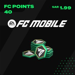 FC Mobile Points Gift Card KSA Store (40) FC Mobile Points Gift Card KSA Store (40)
