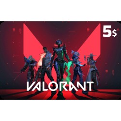 Valorant PC & Console Gift Card GCC Store USD 5 Valorant PC & Console Gift Card GCC Store USD 5