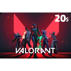 Valorant PC & Console Gift Card GCC Store USD 20 Valorant PC & Console Gift Card GCC Store USD 20