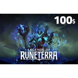 Legends of Runeterra PC & mobile Gift Card GCC Store USD 100 Legends of Runeterra PC & mobile Gift Card GCC Store USD 100