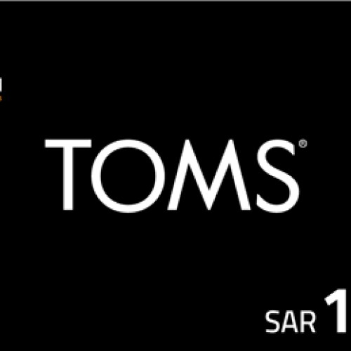 Toms Gift Card KSA Store SAR 100