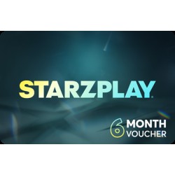 Starz Play Subscription 6 Months Starz Play Subscription 6 Months