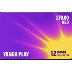 Yango Play Subscription UAE Store 12 Months Yango Play Subscription UAE Store 12 Months