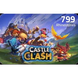 Castle Clash Gift Card Global Store Rhinestones 799 Castle Clash Gift Card Global Store Rhinestones 799