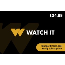Watch it Standard (With Ads) Subscription Yearly Watch it Standard (With Ads) Subscription Yearly