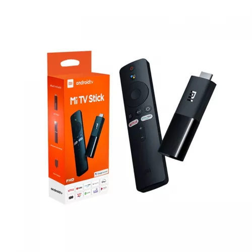Xiaomi Mi TV Stick Streaming Stick Device  Android 9.0 HD TV Stick Netflix  Google Certified TV Box Media Player Support 1GB 8GB AV1/2.4G/5G WiFi 5 /BT  5.2, with Voice Remote Controls